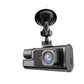 🚗 Dash cam con tripla telecamera: 1080P Full HD, anteriore/interna/posteriore, visione notturna, G-sensor, modalità parcheggio