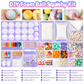 🎨 Kit Fai-da-Te Palline Antistress Squishy in Argilla 🔮 | Gusci Elastici Anti-Scoppio e Ritorno Lento ✨ | Giocattolo Creativo Sensoriale per Bambini e Ragazzi 👐🌈